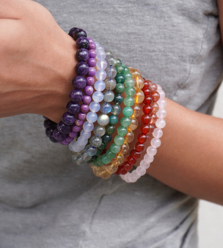 Beaded Gemstone Bracelets