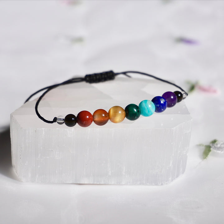 7 Chakra Beaded Gemstone Bracelet