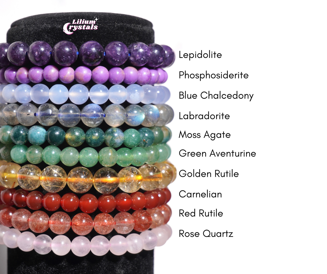 Beaded Gemstone Bracelets