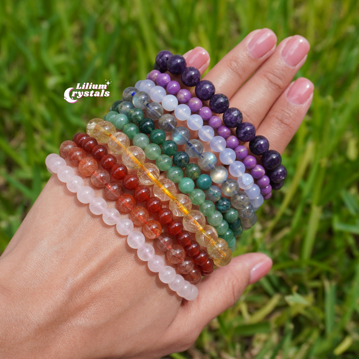 Beaded Gemstone Bracelets